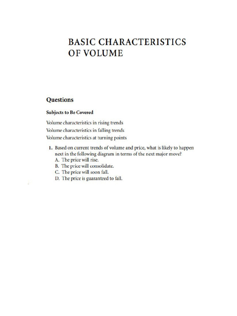 Volume Test | PDF