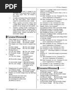 Reversible vs. Irreversible Changes Worksheet | PDF