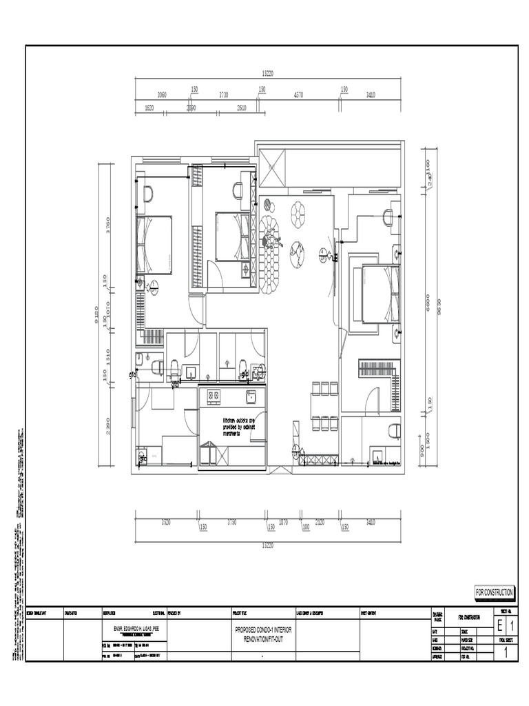 Condo Interior Renovation Plans | PDF