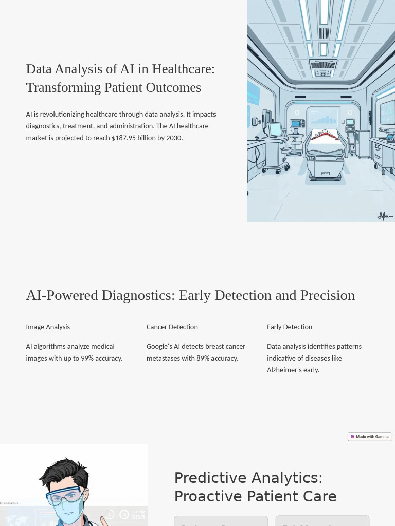 AI in Healthcare: Transforming Outcomes | PDF | Artificial Intelligence ...