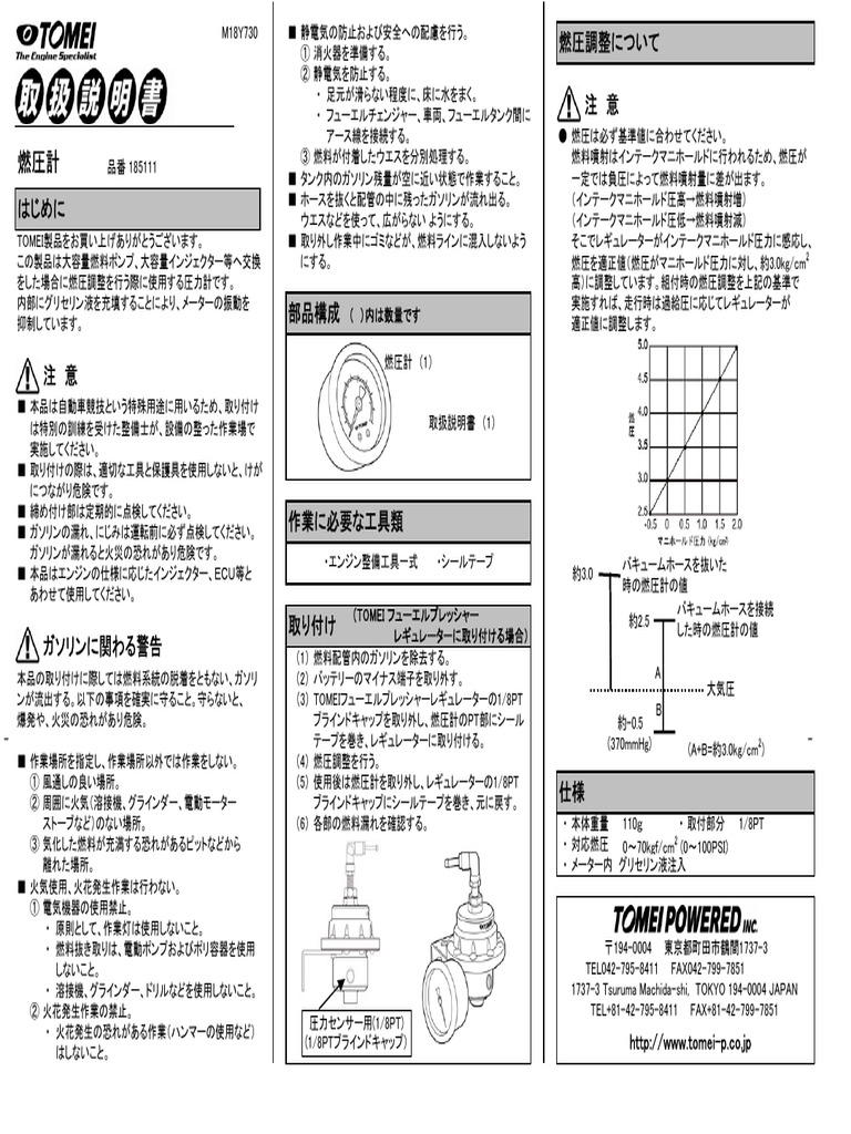 FPG Manual | PDF