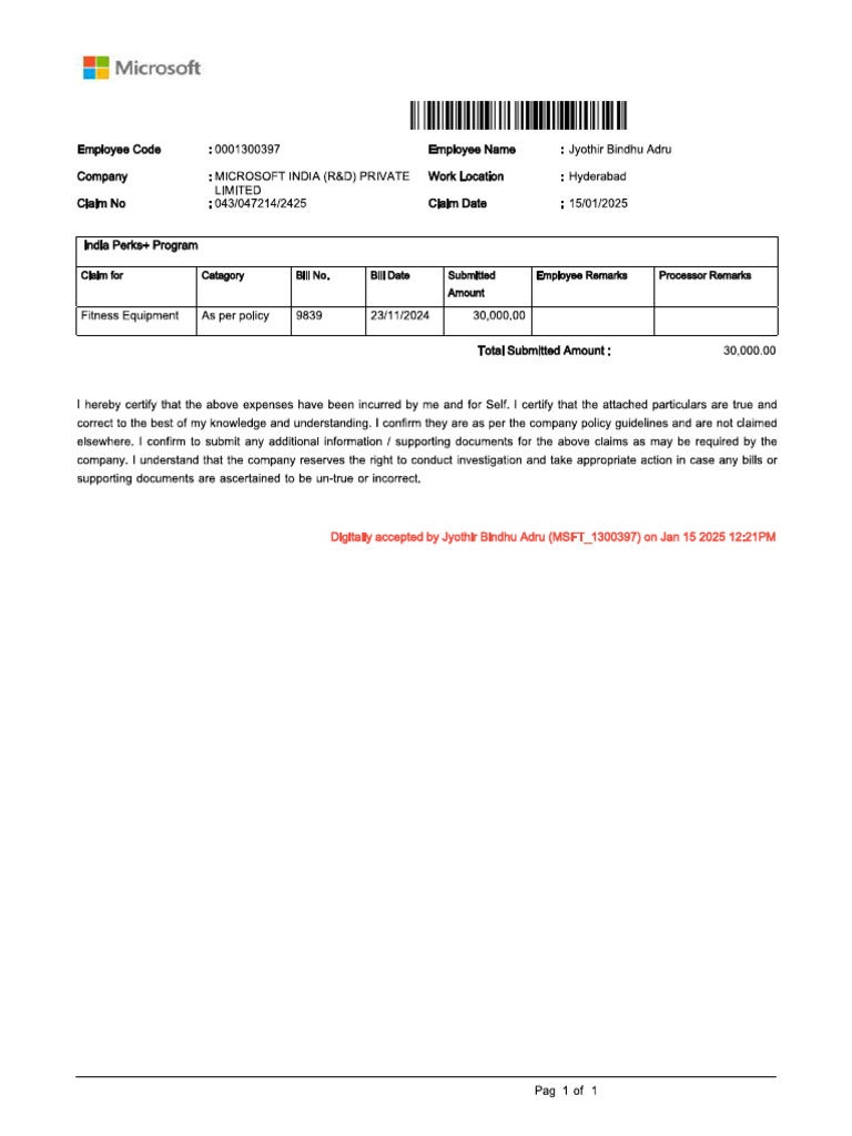 Declaration Form | PDF