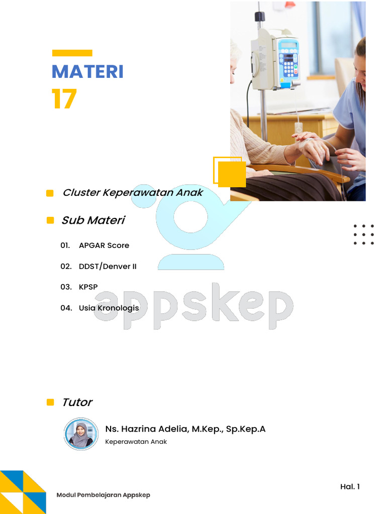 Penilaian Perkembangan Anak: APGAR dan KPSP | PDF