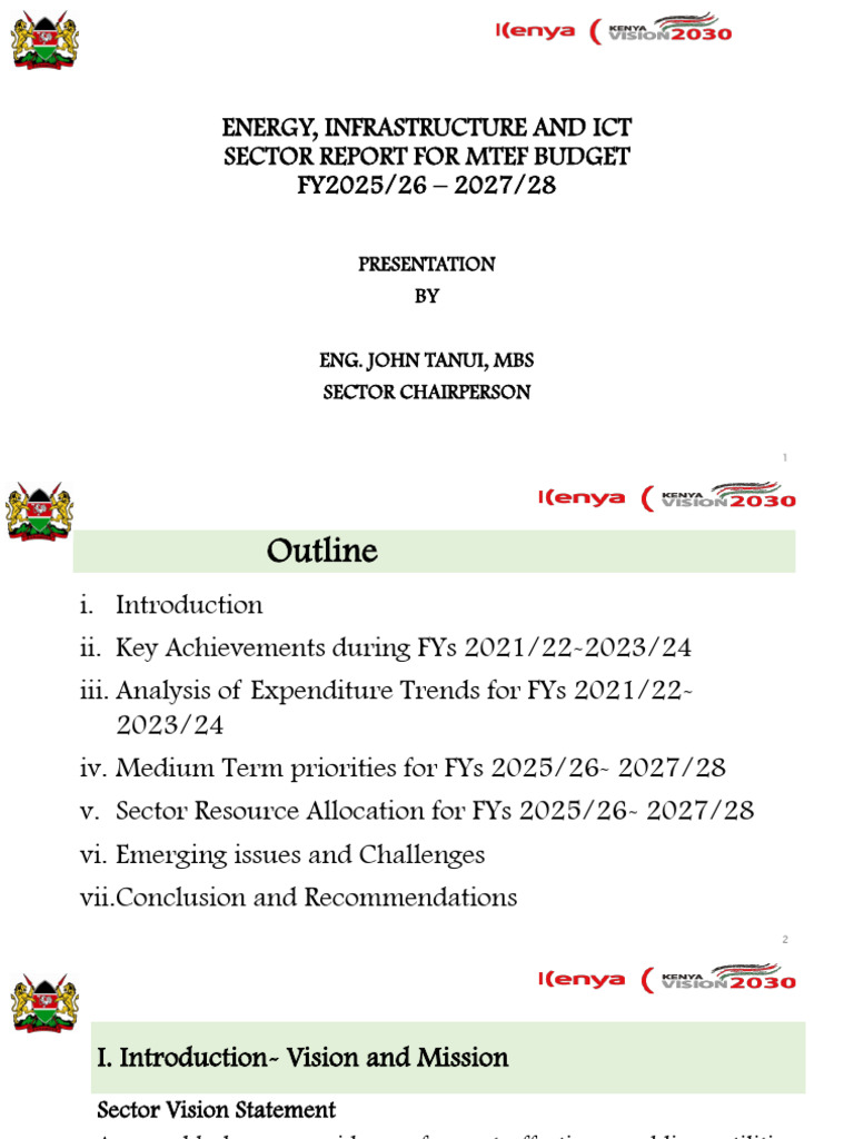 ICT and Energy Infrastructure Report 2025-28 | PDF | Infrastructure ...