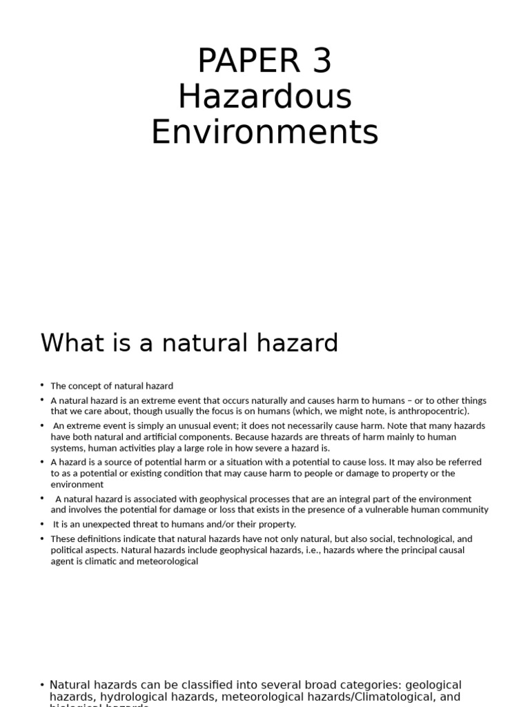 Understanding Natural Hazards and Earthquakes | PDF | Tropical Cyclones ...