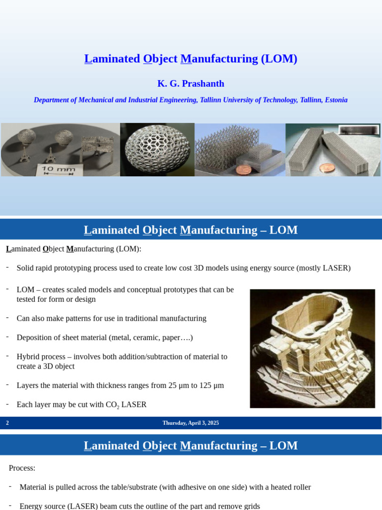 12 LOM | PDF | Lamination | Adhesive