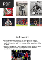 Open and Closed Skills in Sports | PDF | Cognition | Learning