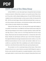 Download CCOT Classical Era Essay by Felix Leeb SN84582896 doc pdf