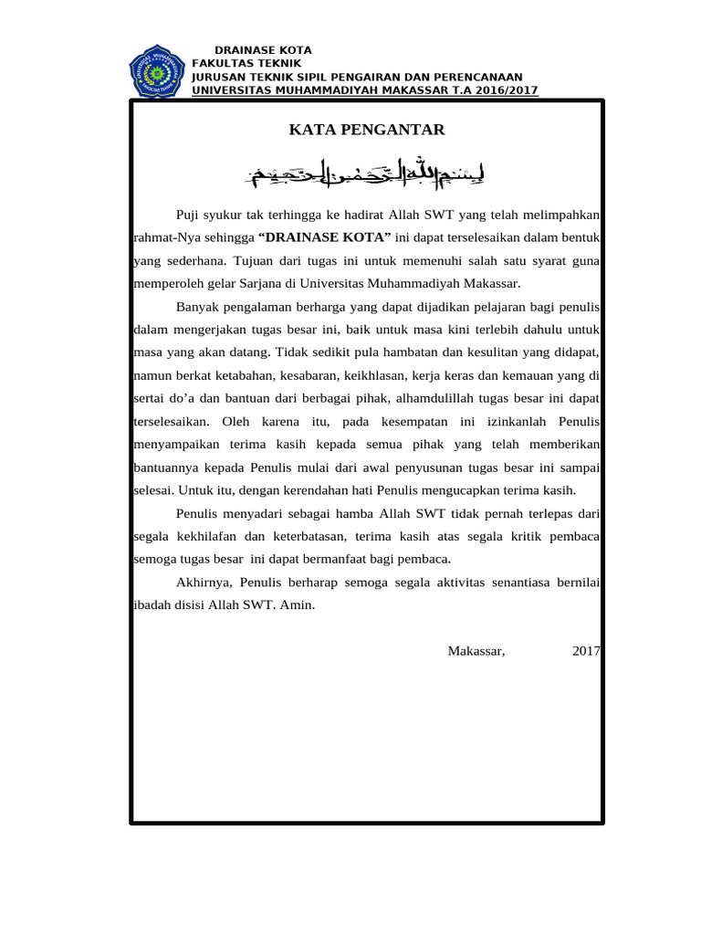 PENGANTAR (SUDAH PRINT 2 RANGKAP) | PDF