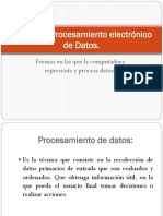 Procesamiento Electronico de Datos