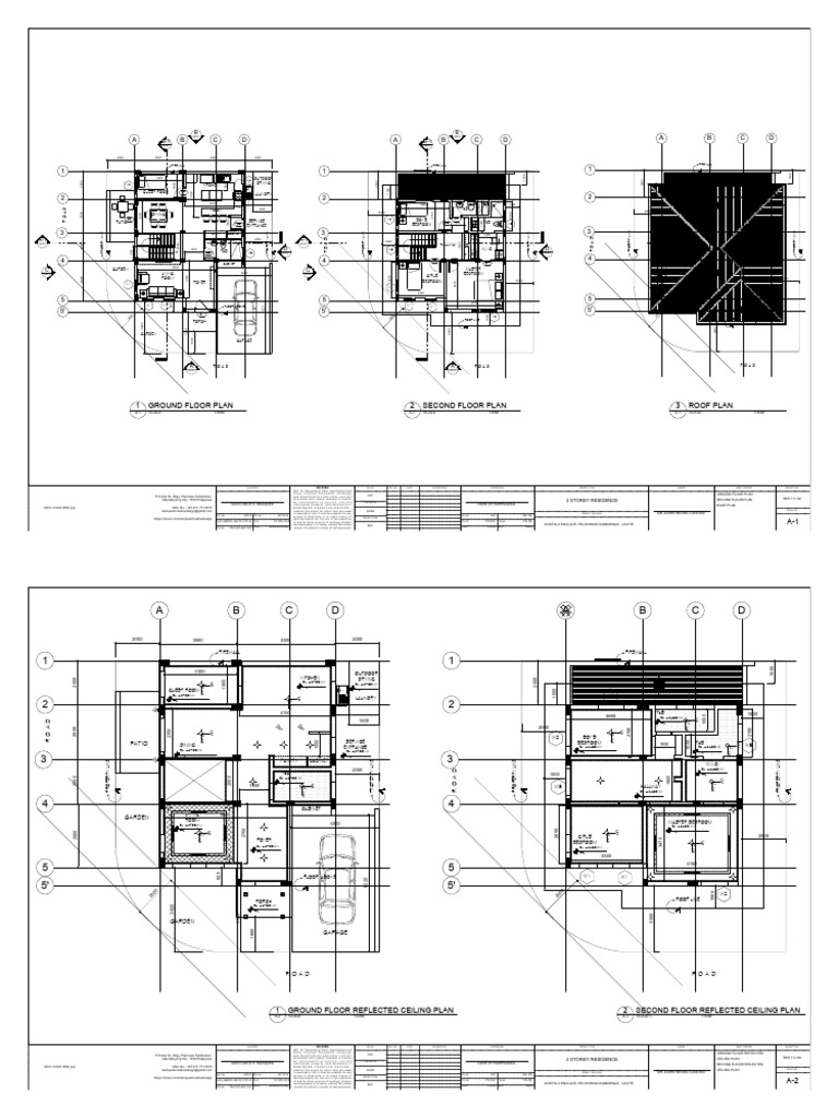 2 Storey Residential Full Pdf Room