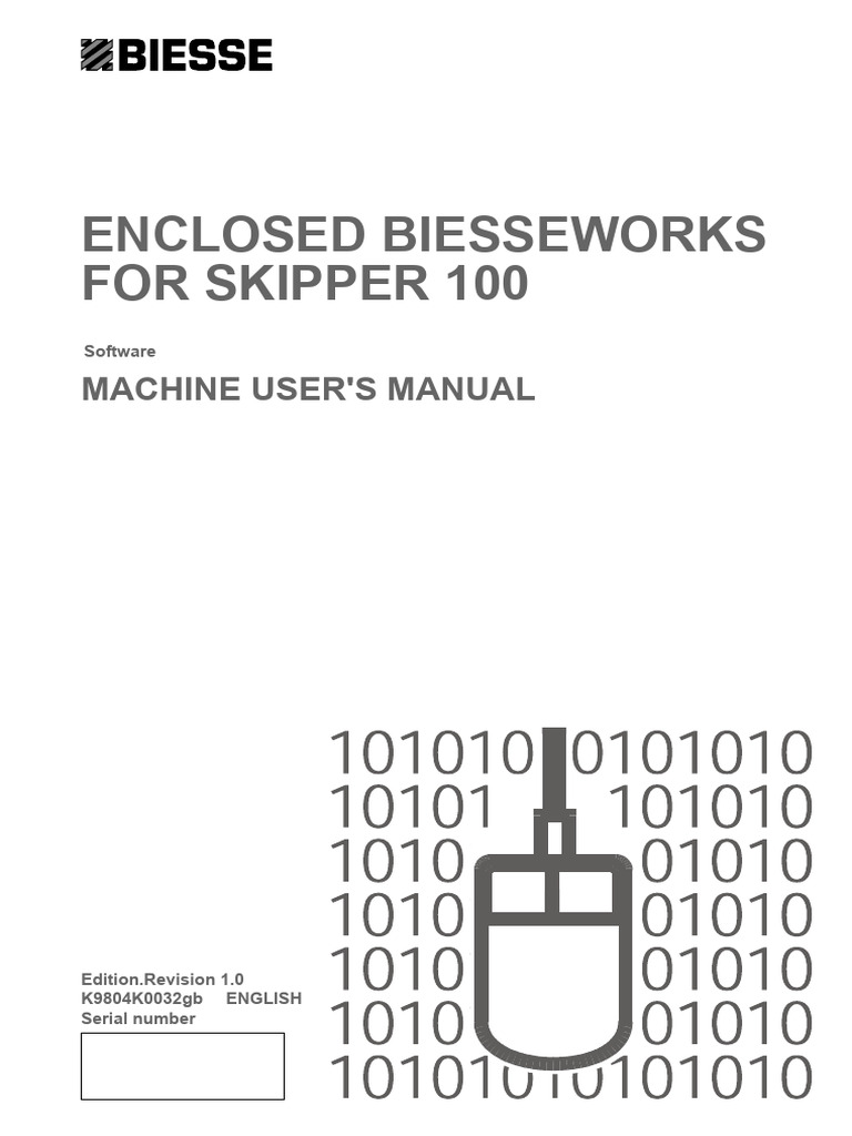 BiesseWorks Manual for Skipper 100 | PDF | Personal Computers | Device ...