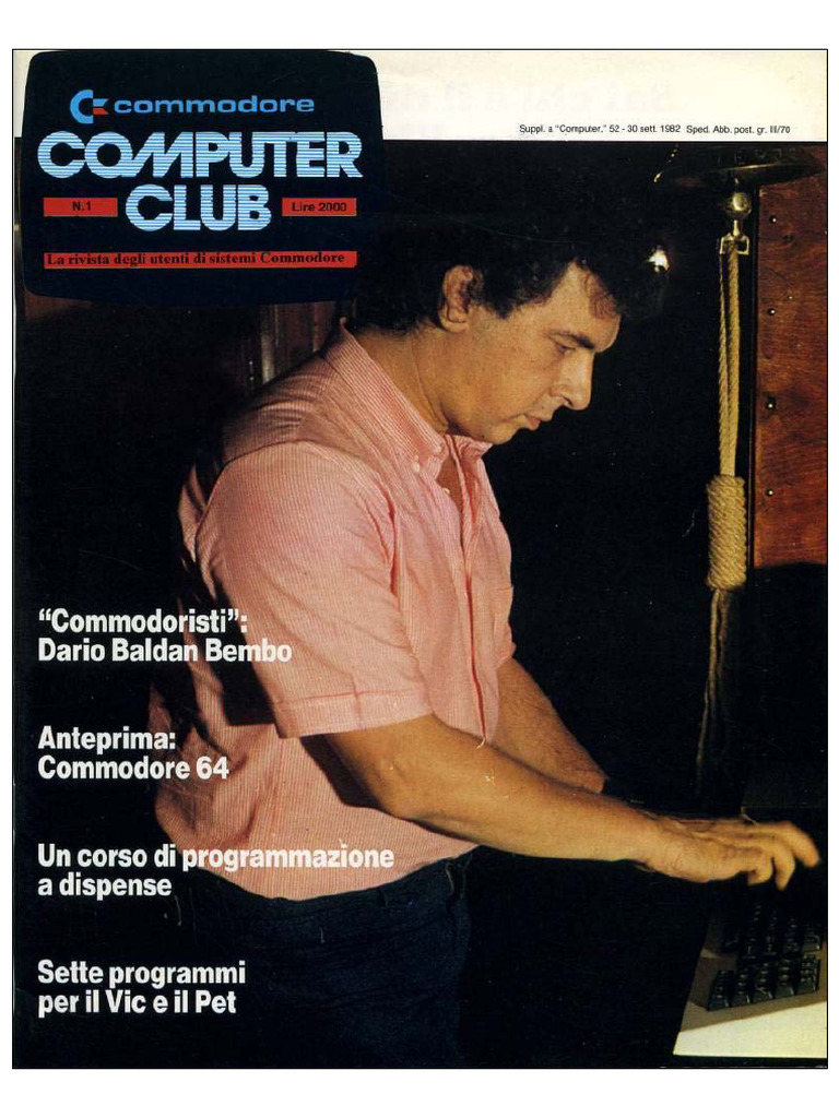(RETROCOMPUTING - COMMODORE 64 - RIVISTE INFORMATICA - ANNI 80 ...