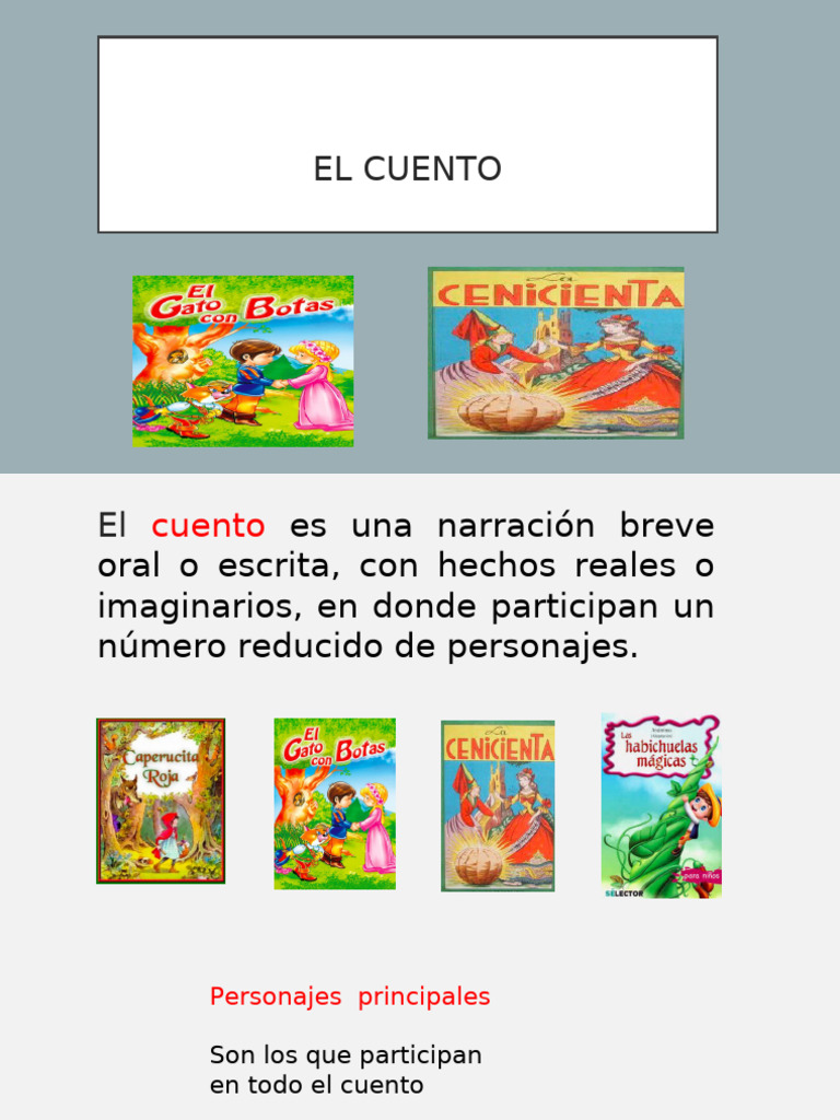 Elementos Clave del Cuento Narrativo | PDF
