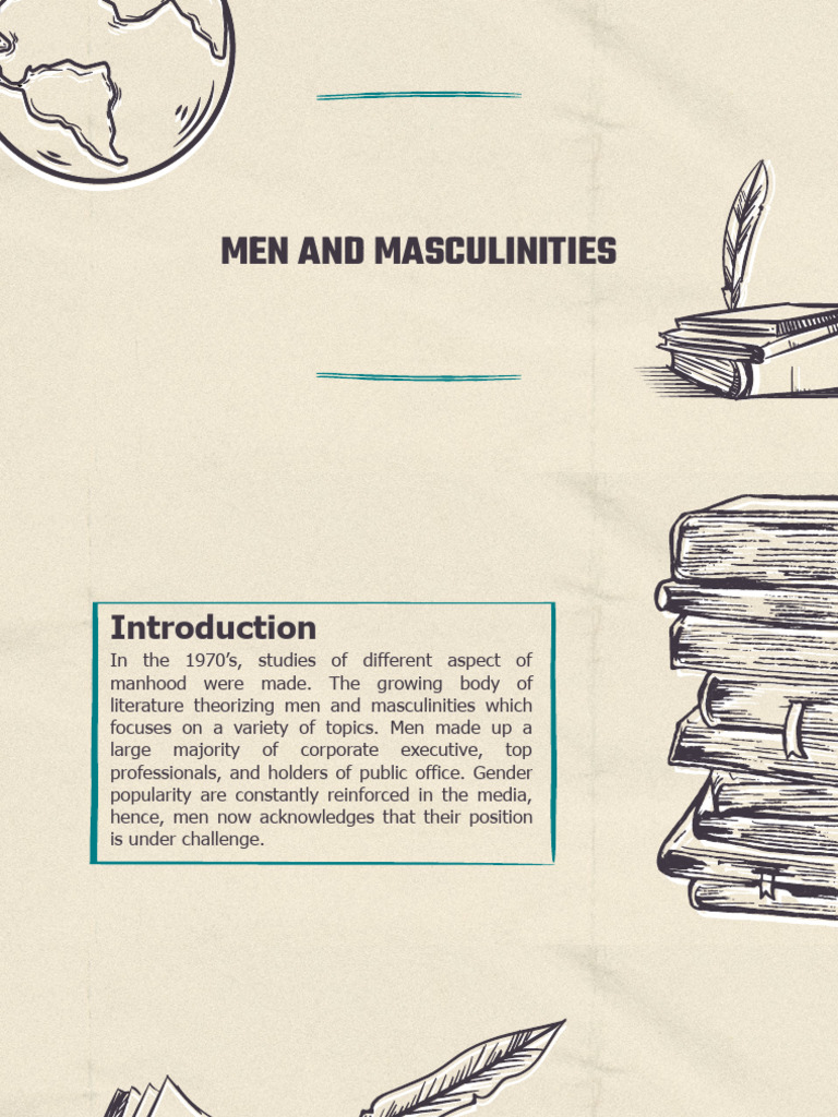 Understanding Men and Masculinities | PDF | Masculinity | Gender