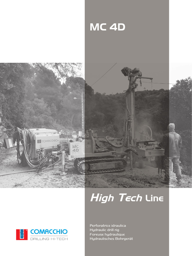 Foreuse hydraulique MC 4D compacte | PDF