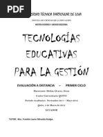 NNTT en la Educación