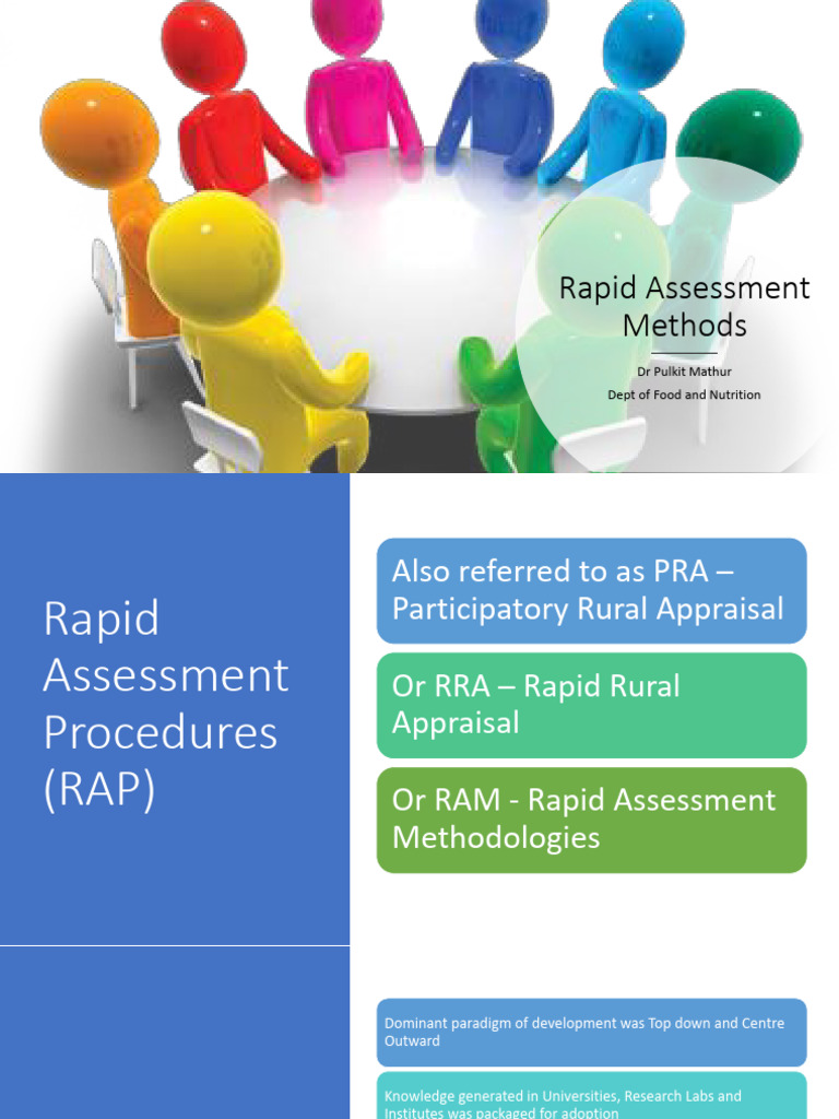 Rapid Assessment Methods Pdf Focus Group Qualitative Research