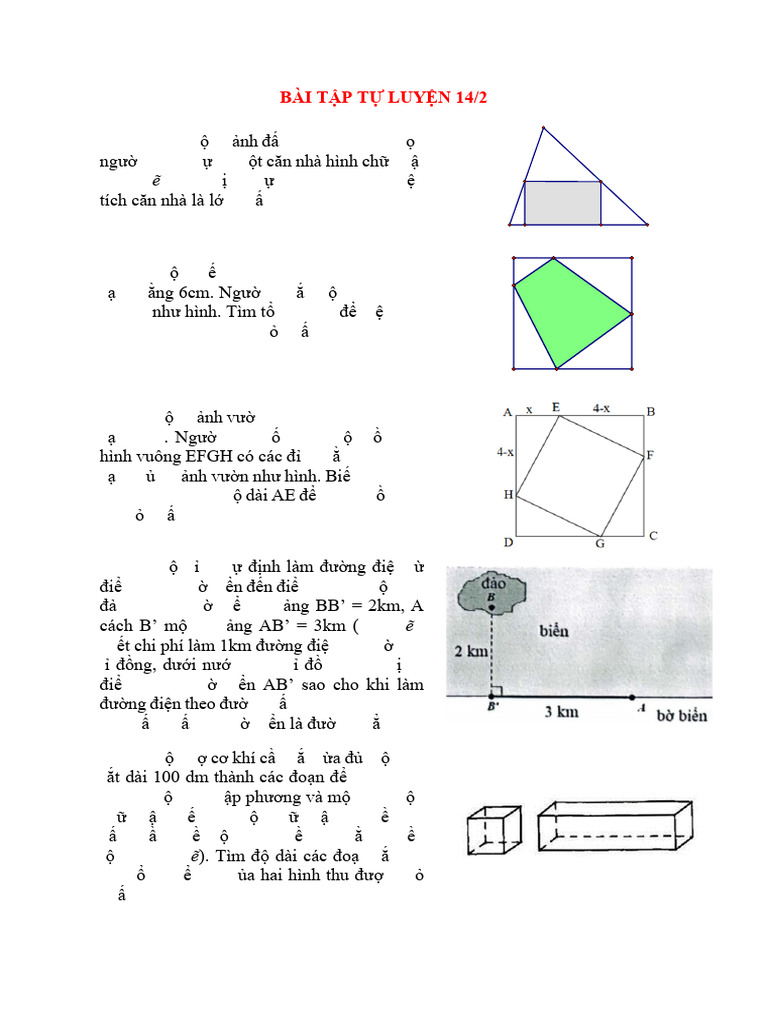 BÀI TẬP TỰ LUYỆN 14 - 2 | PDF