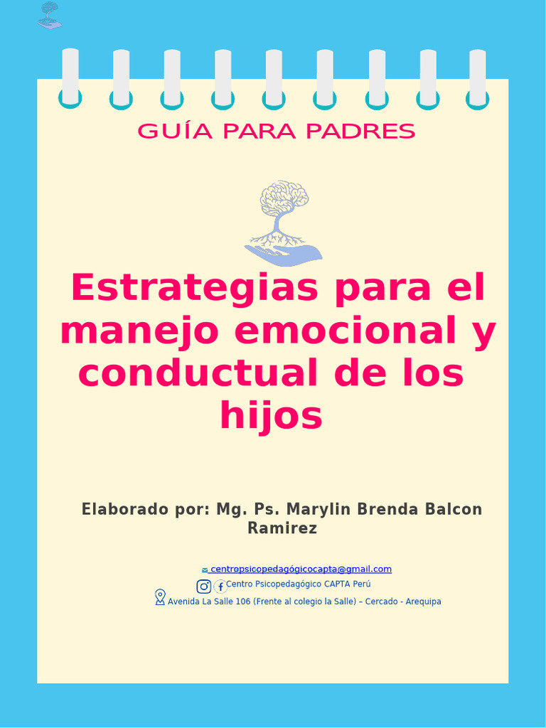 Estrategias Emocionales para Padres | PDF | Las emociones | Comportamiento
