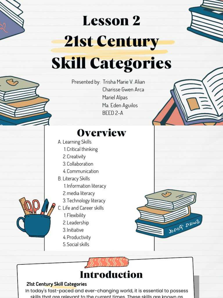 21st Century Skills Overview and Importance | PDF | Critical Thinking ...