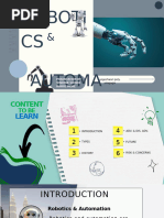 Introduction to Robotics and Its Components | PDF | Robot | Robotics