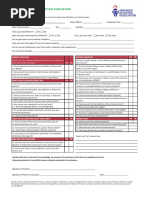 PSAL Physical Exam Form 2025 | PDF | Heart | Clinical Medicine
