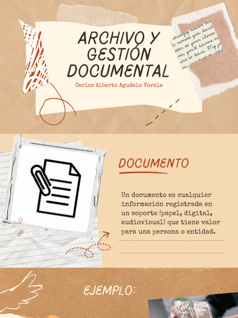 Archivo y Gestión Documental | PDF