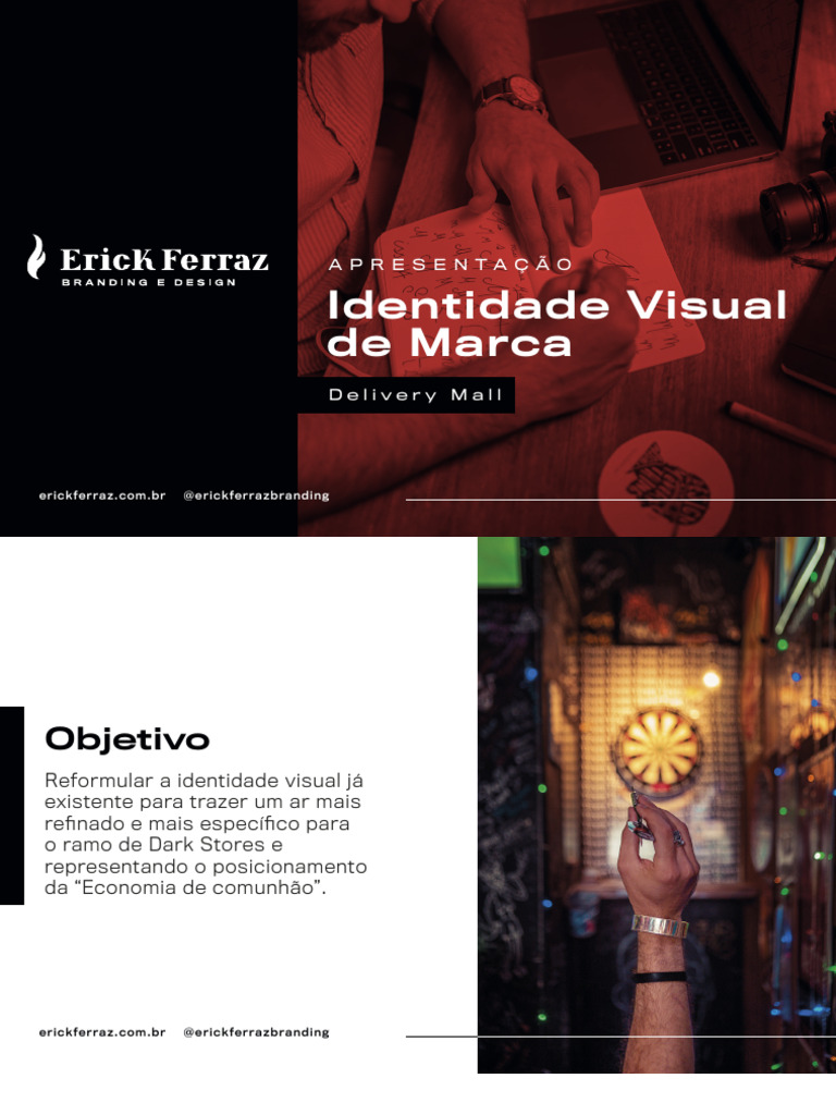Reformulação da Identidade Visual da Delivery Mall | PDF