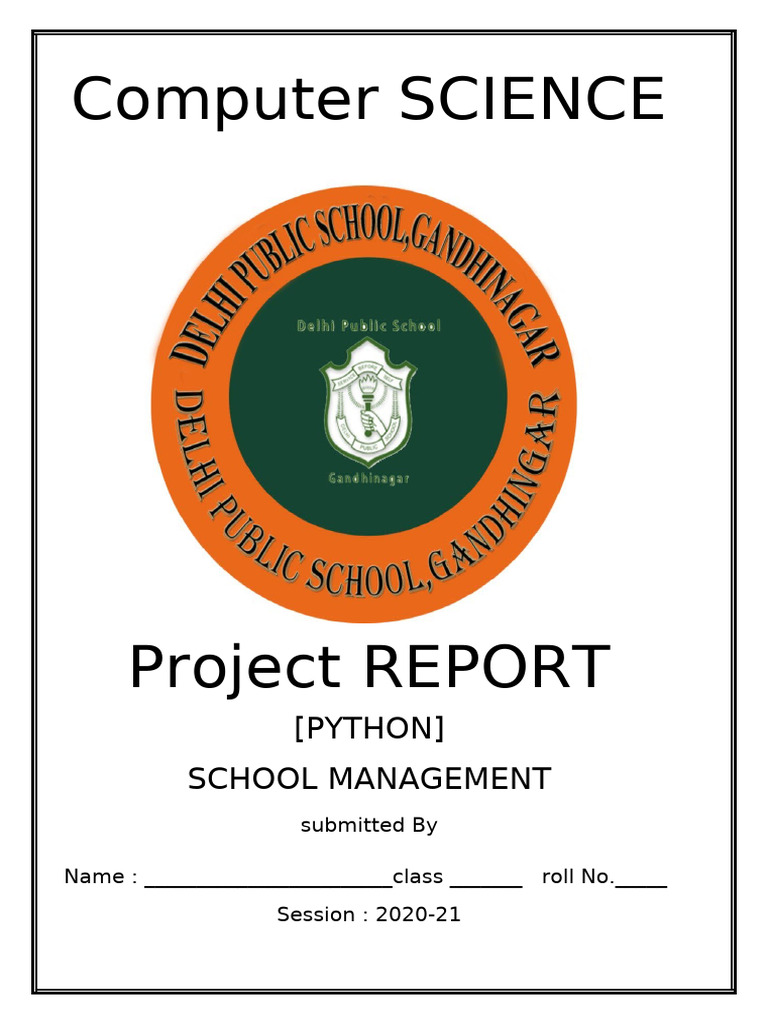 CS Project File 2020-21 (2) FFFFFFF | PDF | Computing