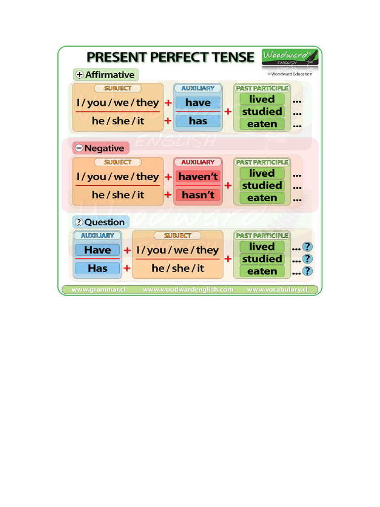 Present Perfect: Using For and Since | PDF