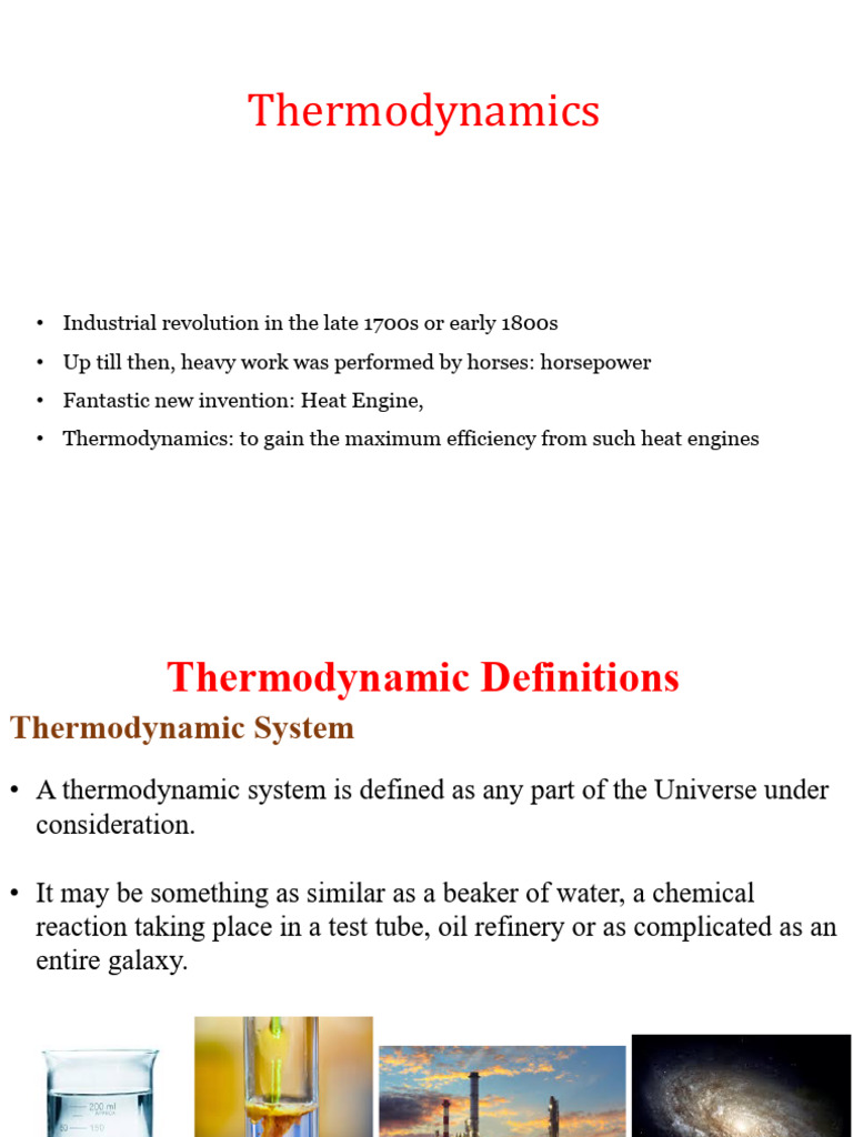 Thermodynamics: Key Concepts Explained | PDF | Entropy | Laws Of ...