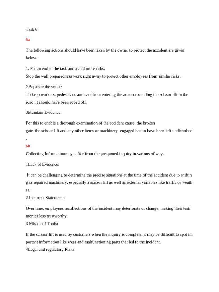 Task 6.docx Question 6 | PDF