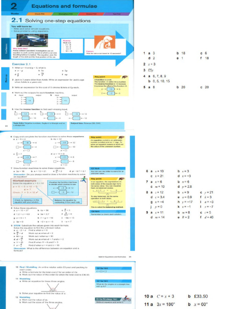 Chapter 2 - Equation and Formulae | PDF