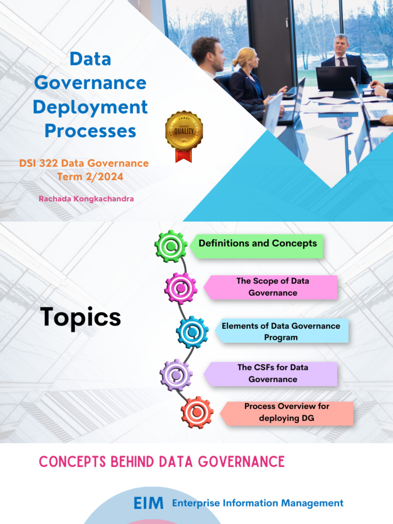 Data Governance Charter Overview | PDF | Governance | Security