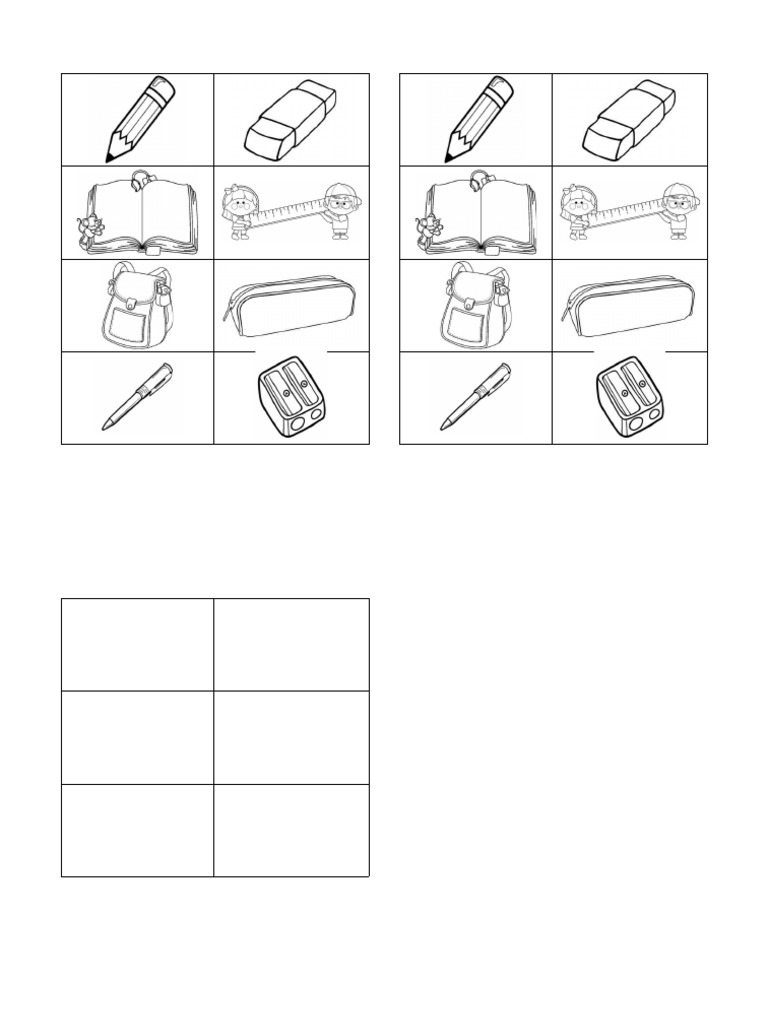 Recortes School Supplies | PDF