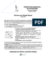 208 Tecnico em Saude Bucal