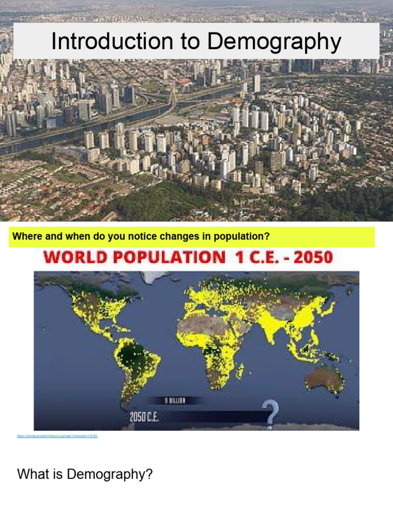Understanding Demography and Population Dynamics | PDF | Demography ...