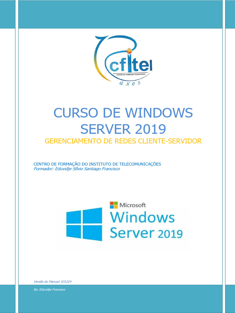 Curso Completo de Windows Server 2019 | PDF | Diretório ativo ...