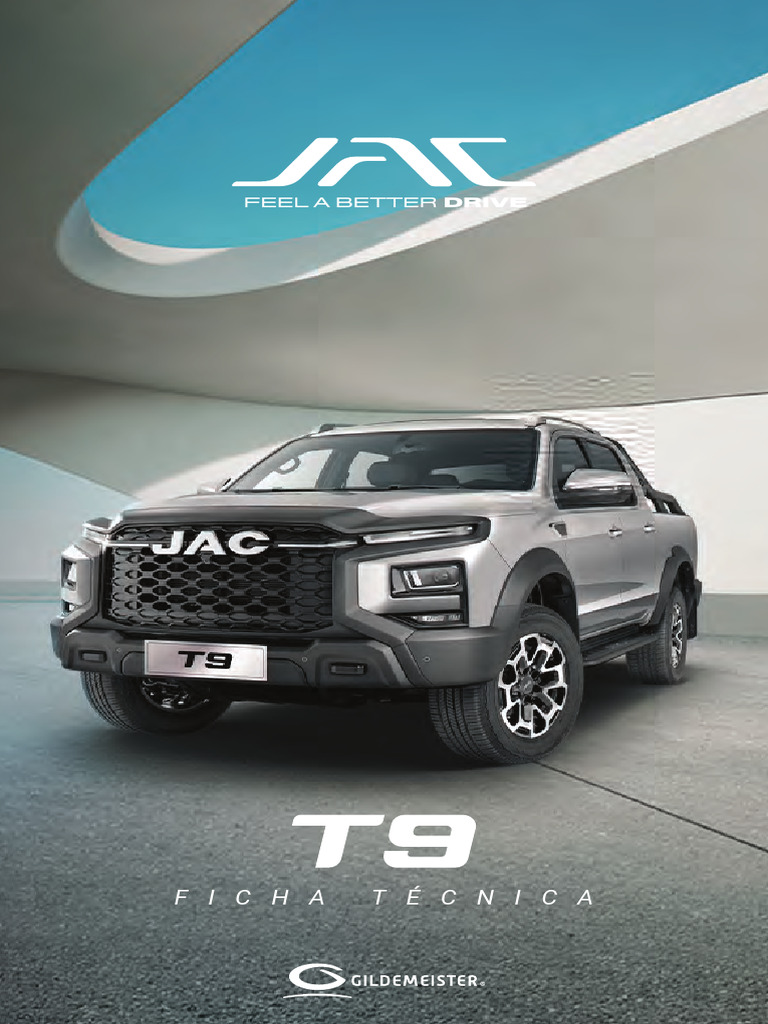 Ficha Técnica JAC T9 4x4 Diesel | PDF | Tracción en las cuatro ruedas ...
