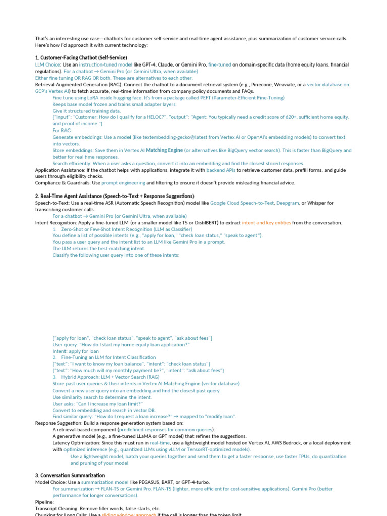 LLMOps for Chatbots and Customer Support | PDF | Machine Learning ...