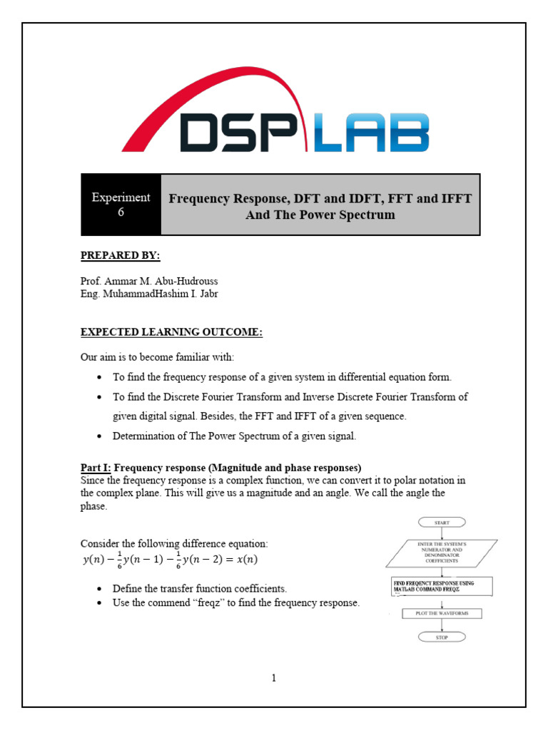 DFT, FFT, and Power Spectrum Analysis | PDF | Discrete Fourier ...