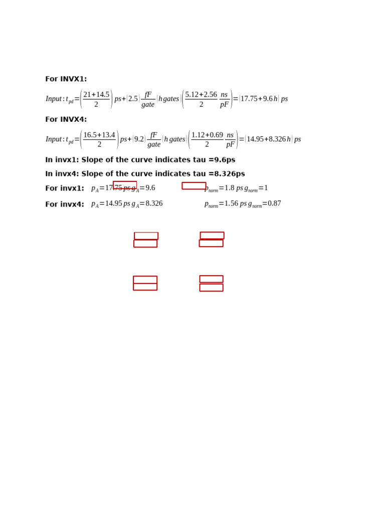 Timing Analysis for INVX and NAND Gates | PDF