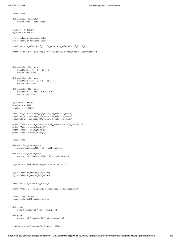 PDF Codigos | PDF