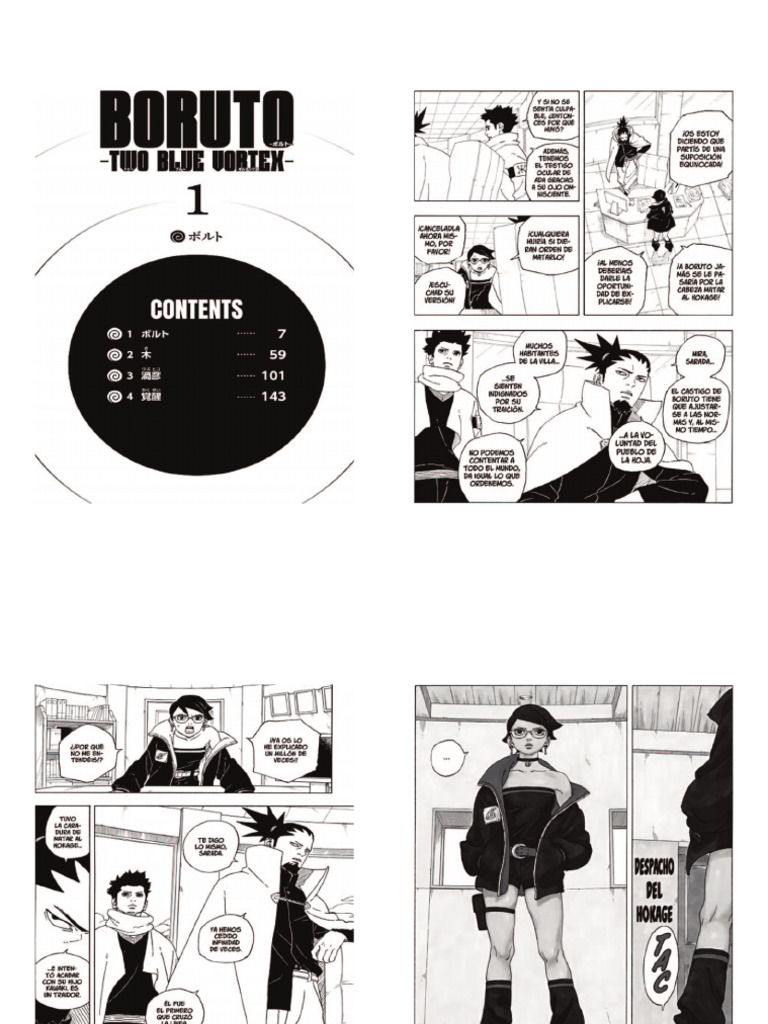 Boruto Two Blue Vortex - Tomo 01 | PDF