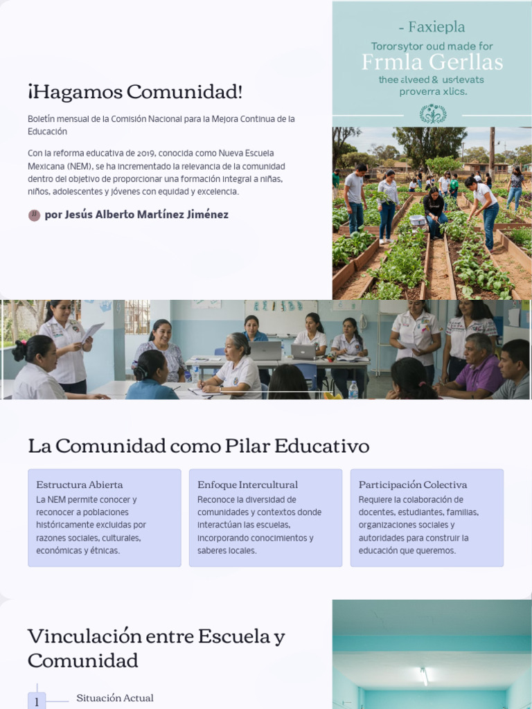 Fortaleciendo la Comunidad Educativa | PDF | Comunidad | Enseñando