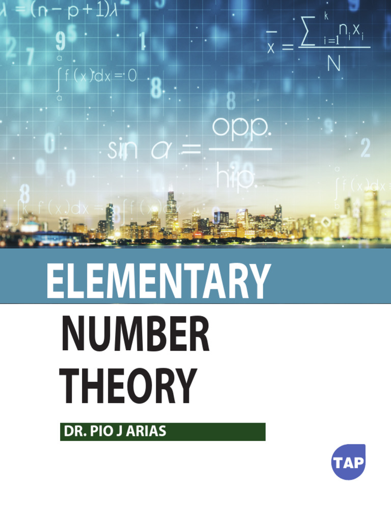 Progress in English SDリピーター Pio J. Arias - Elementary Number Theory-Toronto Academic