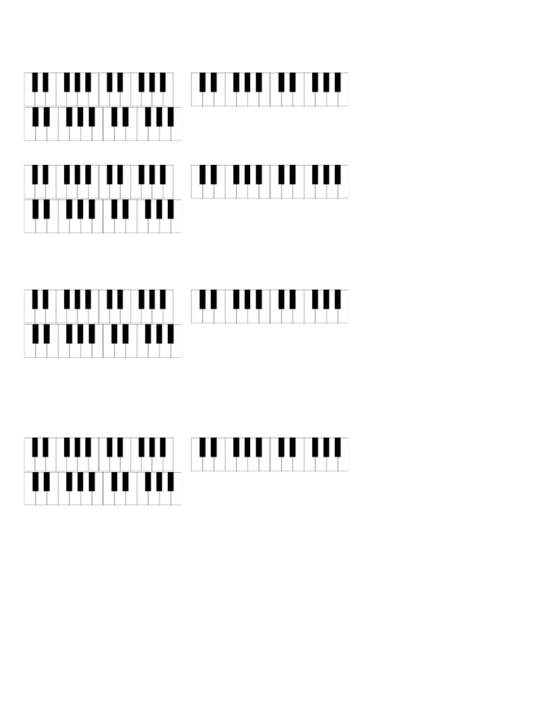 Piano Keyboard | PDF