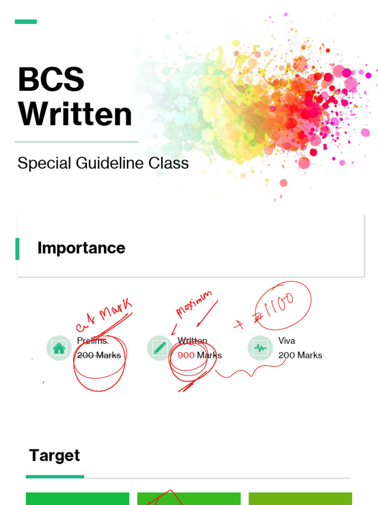 Bcs Written Special Guideline Class Annotated Pdf