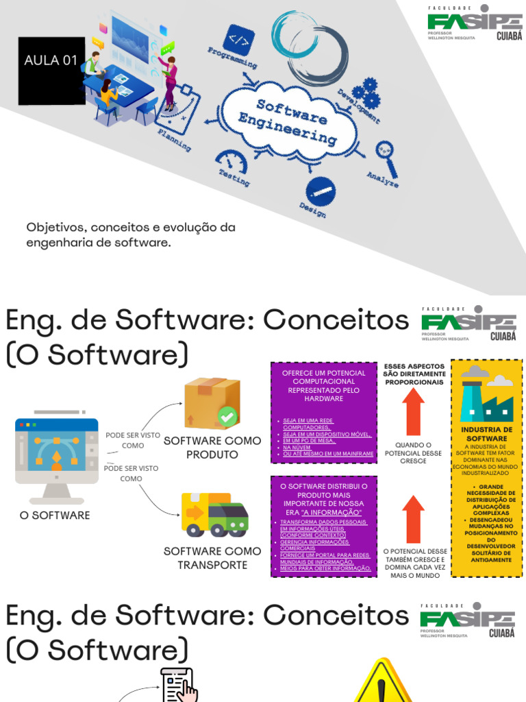 Conceitos Fundamentais em Engenharia de Software | PDF | Programas ...
